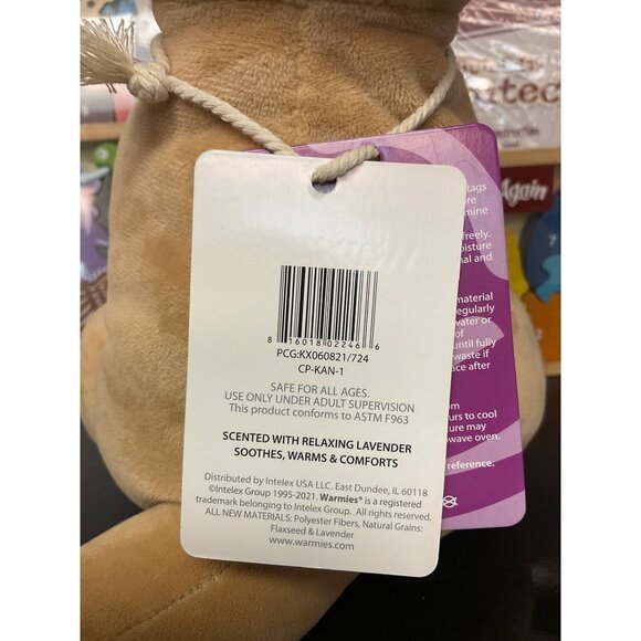 Warmies Microwavable Kangaroo &‎ Joey Plush Toy - Picture 2 of 4